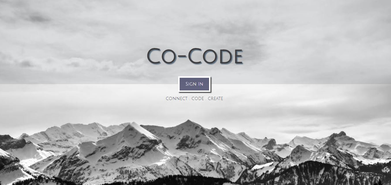 Screenshot of Co‑Code App